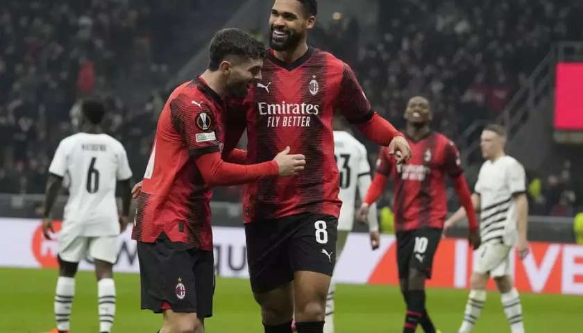 Ruben Loftus-Cheek's Double Completes AC Milan's Resounding 3-0 Win Over Rennes 